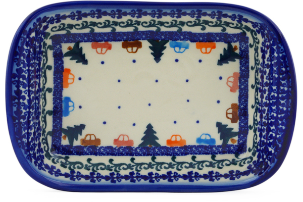 Platter with Handles 7"