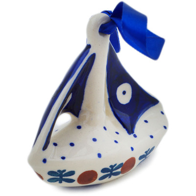 Sailboat Ornament 3"