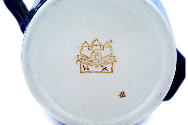 Jar with Lid and Handles 8"