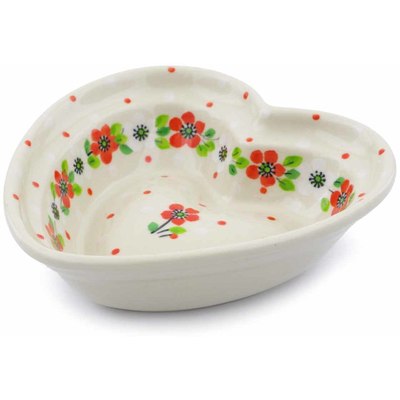 Heart Shaped Bowl 6"