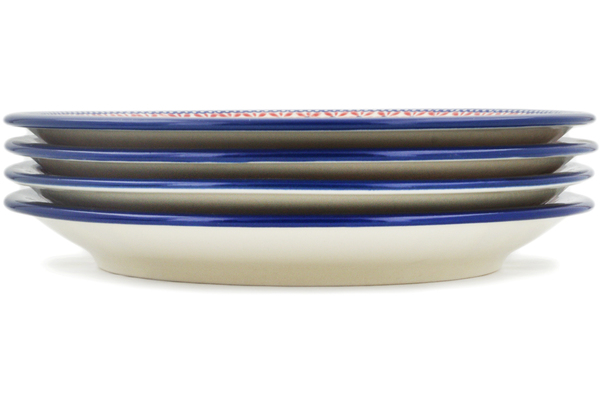 4-Piece Set of Luncheon Plates
