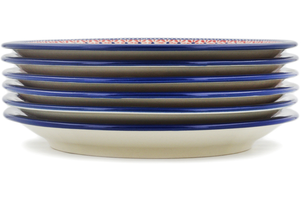 6-Piece Set of Luncheon Plates