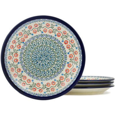 4-Piece Set of Luncheon Plates