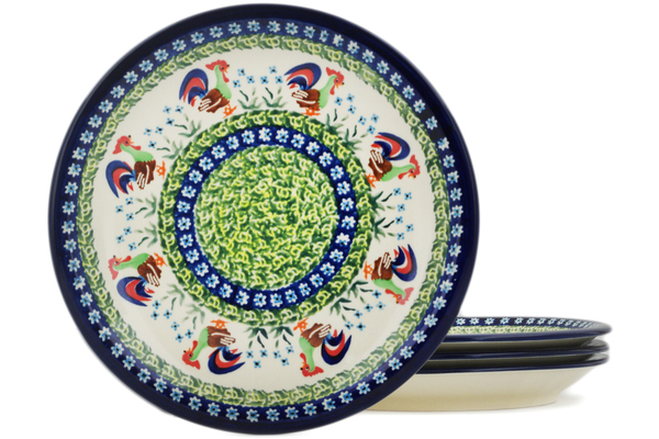 4-Piece Set of Luncheon Plates