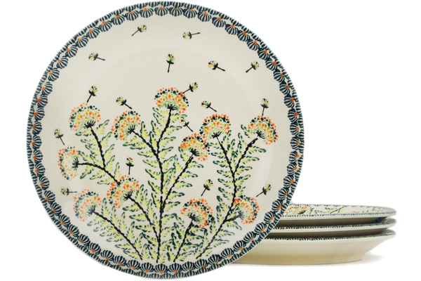 4-Piece Set of Luncheon Plates