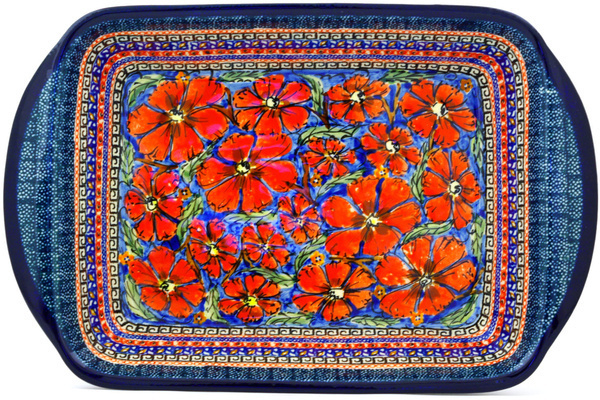 Rectangular Baker with Handles 14"