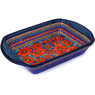 Rectangular Baker with Handles 14"