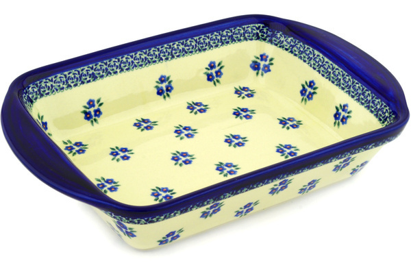 Rectangular Baker with Handles 14"