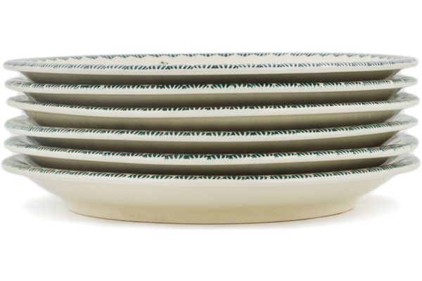 6-Piece Set of Luncheon Plates