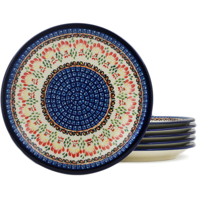 6-Piece Set of Luncheon Plates