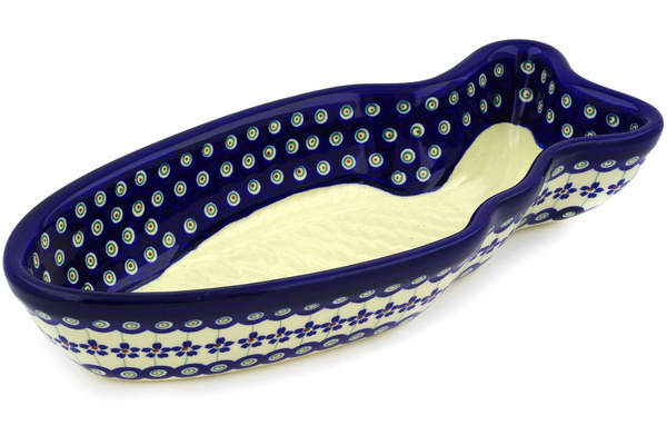 Fish Shaped Platter 14"