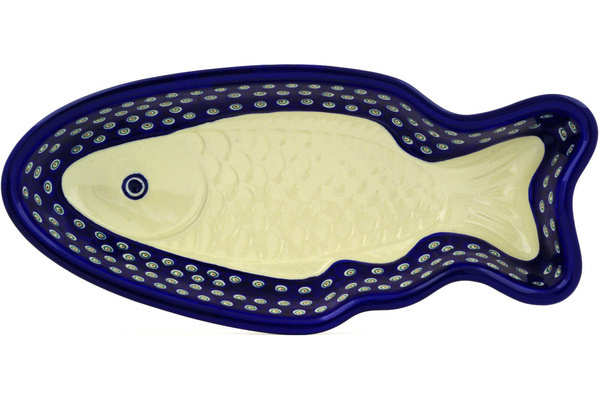Fish Shaped Platter 14"