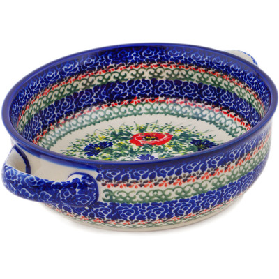 Round Baker with Handles 8"