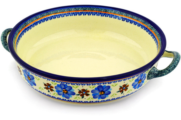 Round Baker with Handles 13"