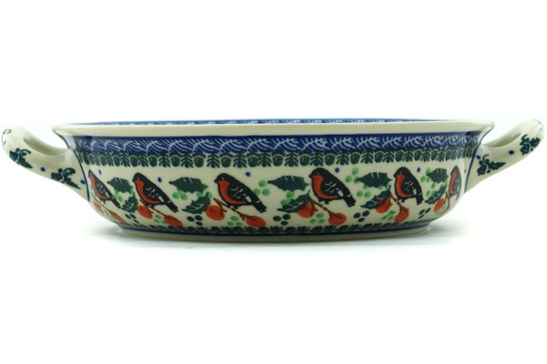 Round Baker with Handles 10"