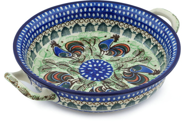 Round Baker with Handles 10"