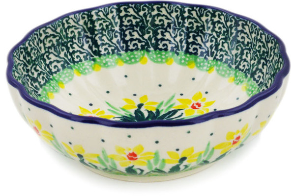 Scalloped Fluted Bowl 5"