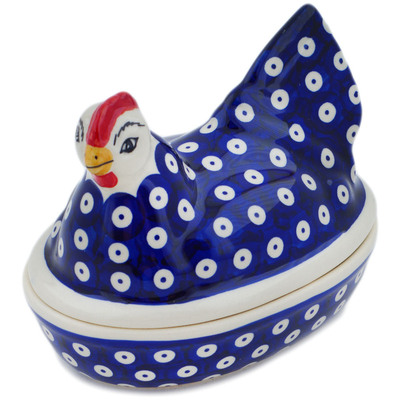 Hen Shaped Jar 7"