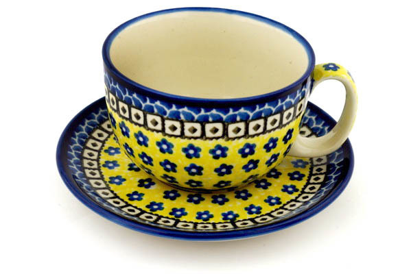 Cup with Saucer 13 oz