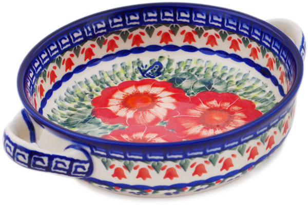 Round Baker with Handles 8"