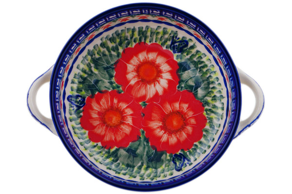 Round Baker with Handles 8"