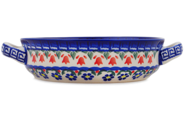 Round Baker with Handles 8"