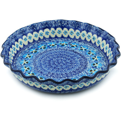 Fluted Pie Dish 10"