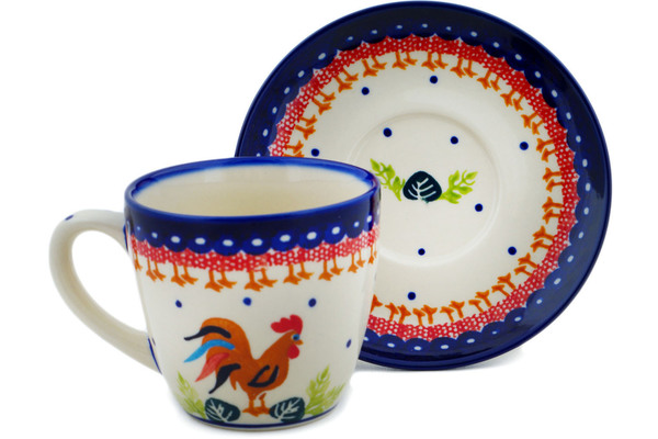 Cup with Saucer 23 oz