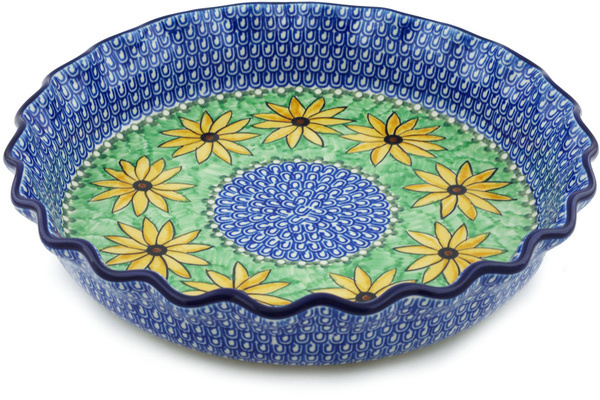 Fluted Pie Dish 10"