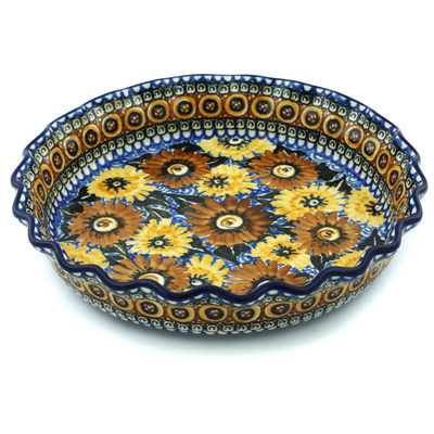 Fluted Pie Dish 10"