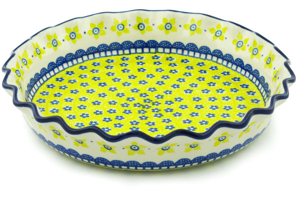 Fluted Pie Dish 10"