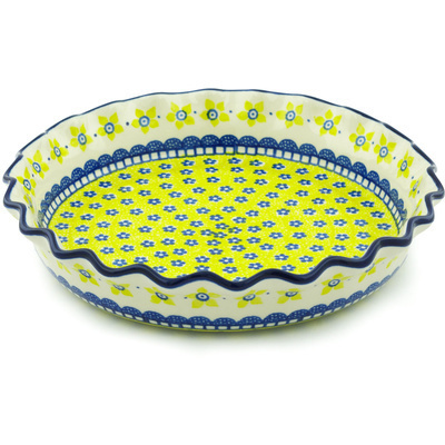 Fluted Pie Dish 10"