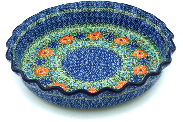 Fluted Pie Dish 10"