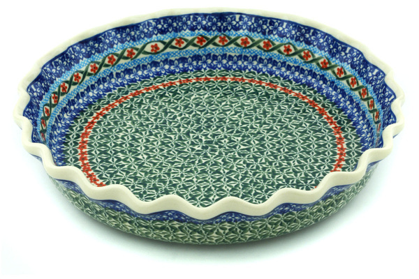 Fluted Pie Dish 10"