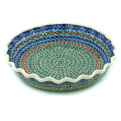Fluted Pie Dish 10"