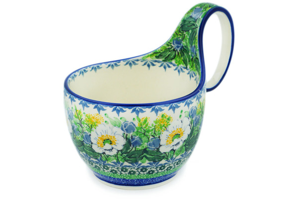 Bowl with Loop-Handle 6"