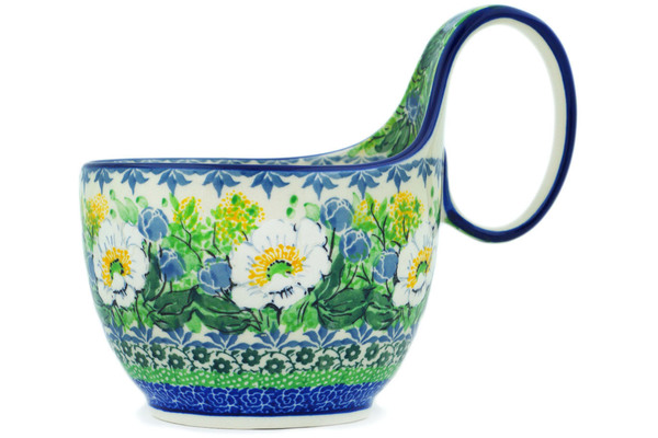 Bowl with Loop-Handle 6"