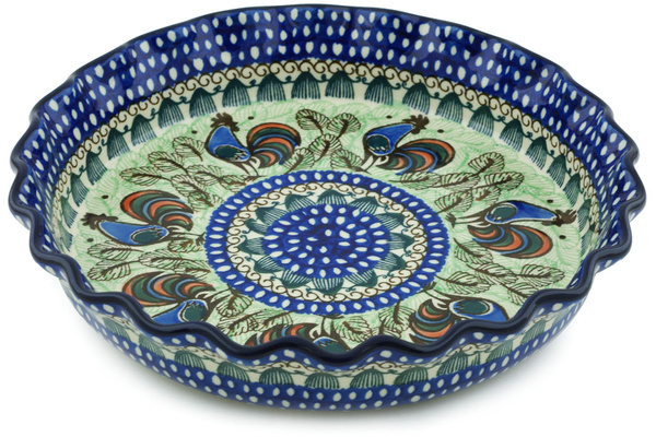 Fluted Pie Dish 10"