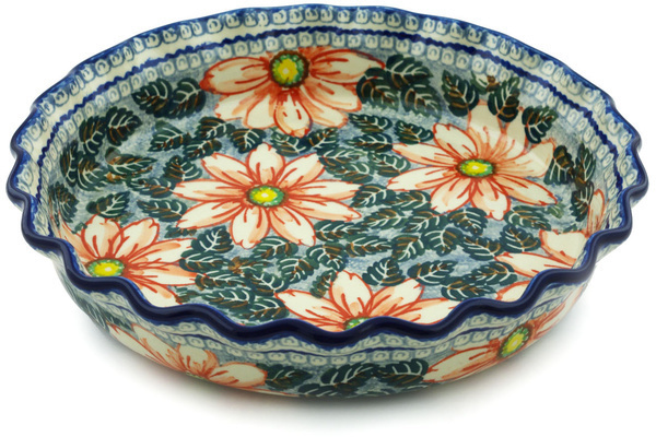 Fluted Pie Dish 10"
