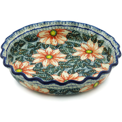 Fluted Pie Dish 10"