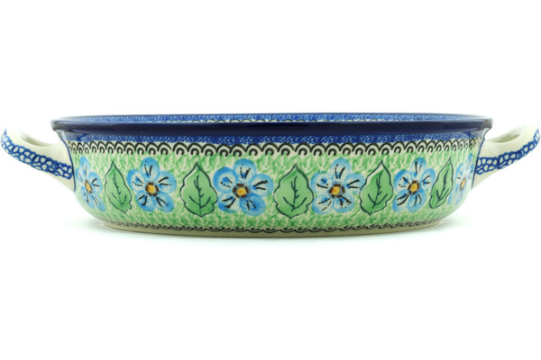 Round Baker with Handles 10-inch