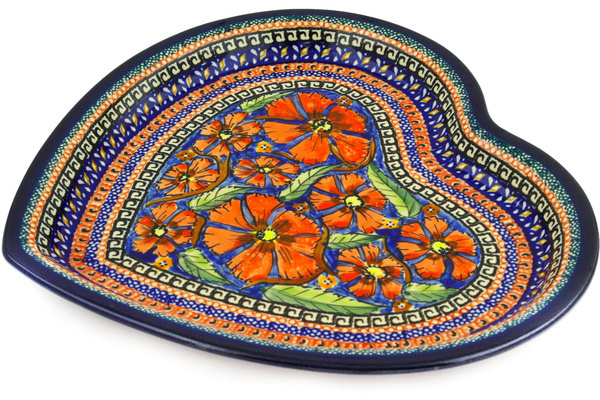 Heart Shaped Platter 11"