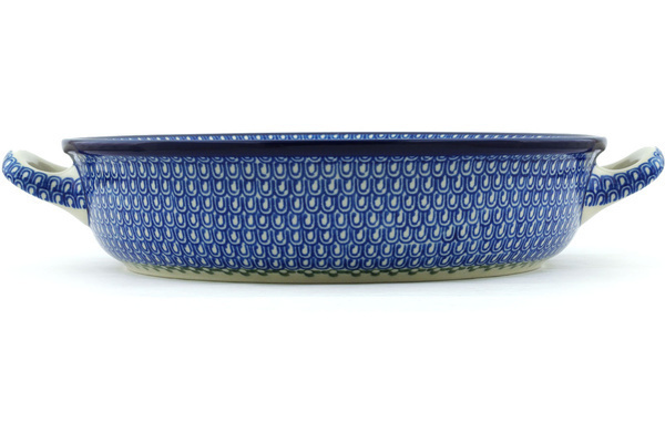 Round Baker with Handles 10-inch