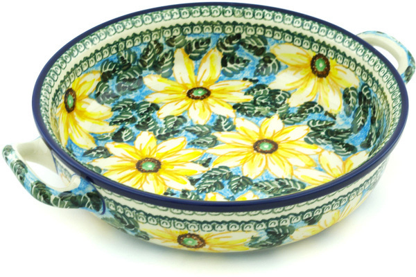 Round Baker with Handles 10-inch