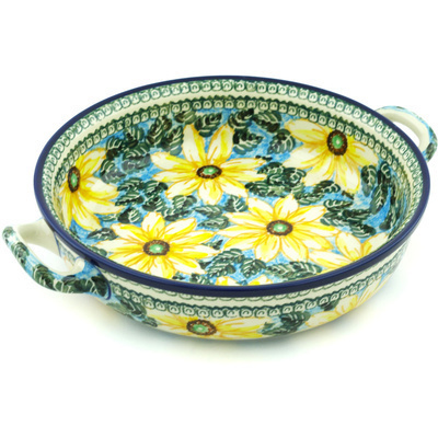 Round Baker with Handles 10-inch