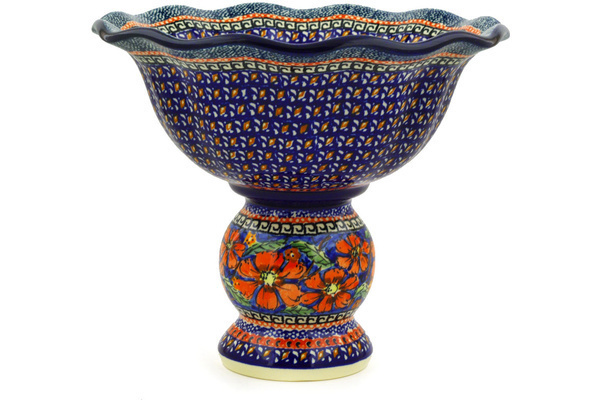 Bowl with Pedestal 9"