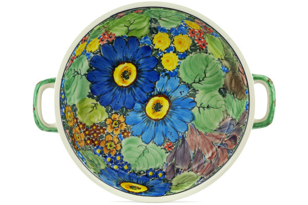 Round Baker with Handles 10-inch