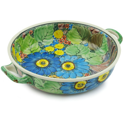 Round Baker with Handles 10-inch