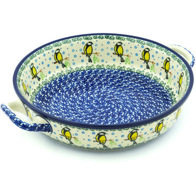 Round Baker with Handles 10-inch