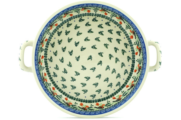 Round Baker with Handles 10-inch